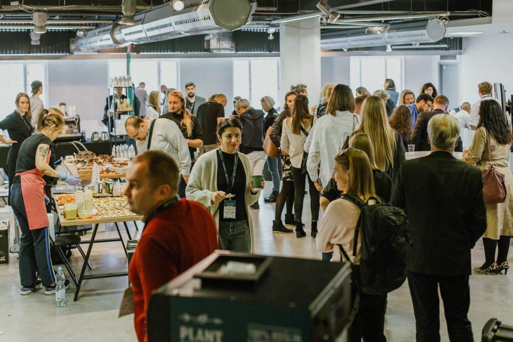 Strefa wystawiennicza konferencji Plant-Powered Perspectives